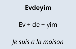 Agglutination de suffixes